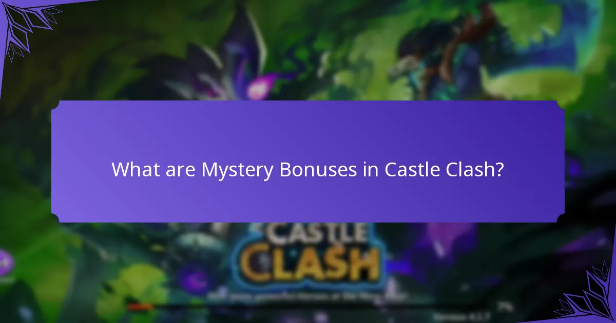 What are Hidden Items in Castle Clash?