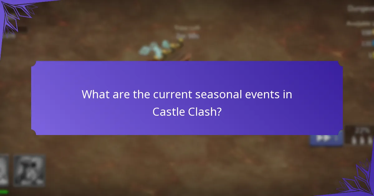 What are the latest limited-time offers in Castle Clash?