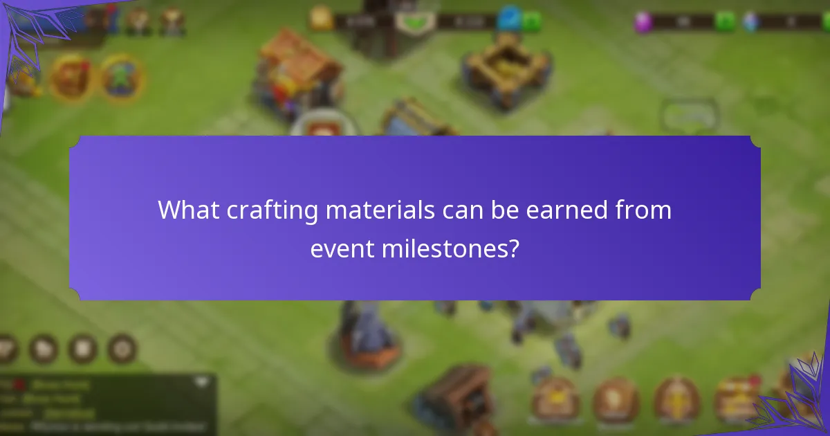 How to efficiently achieve event milestones?