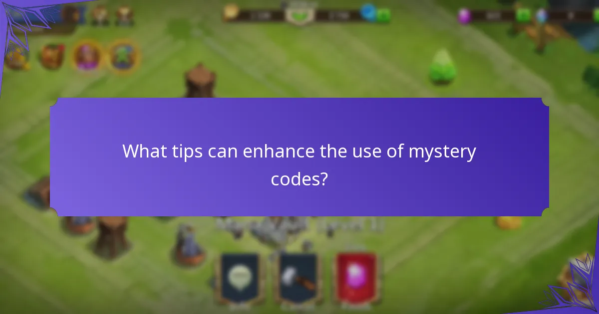How do different mystery codes compare in value?